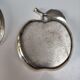Coupelles pomme et poire