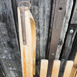 Old solid wood sledge