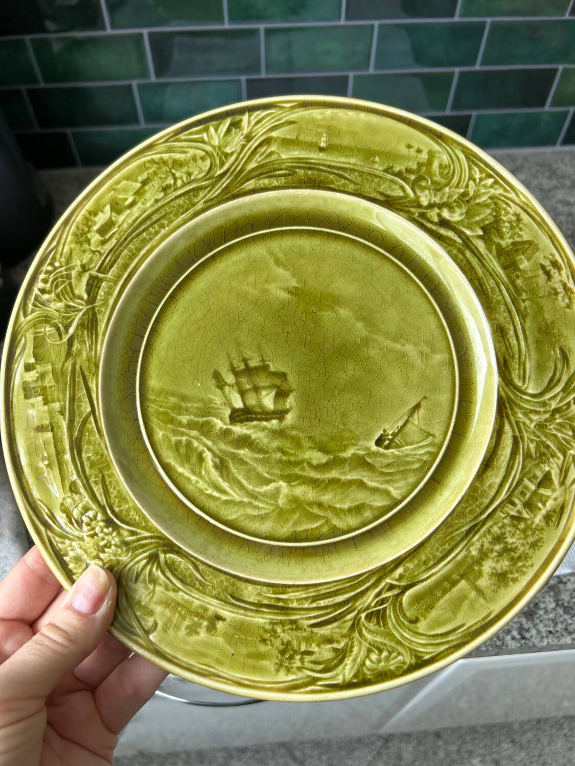 Choisy le Roi HB slip collection plate