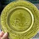 Assiette collection barbotine Choisy le Roi HB