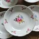 Assiettes creuses en porcelaine de Bohême