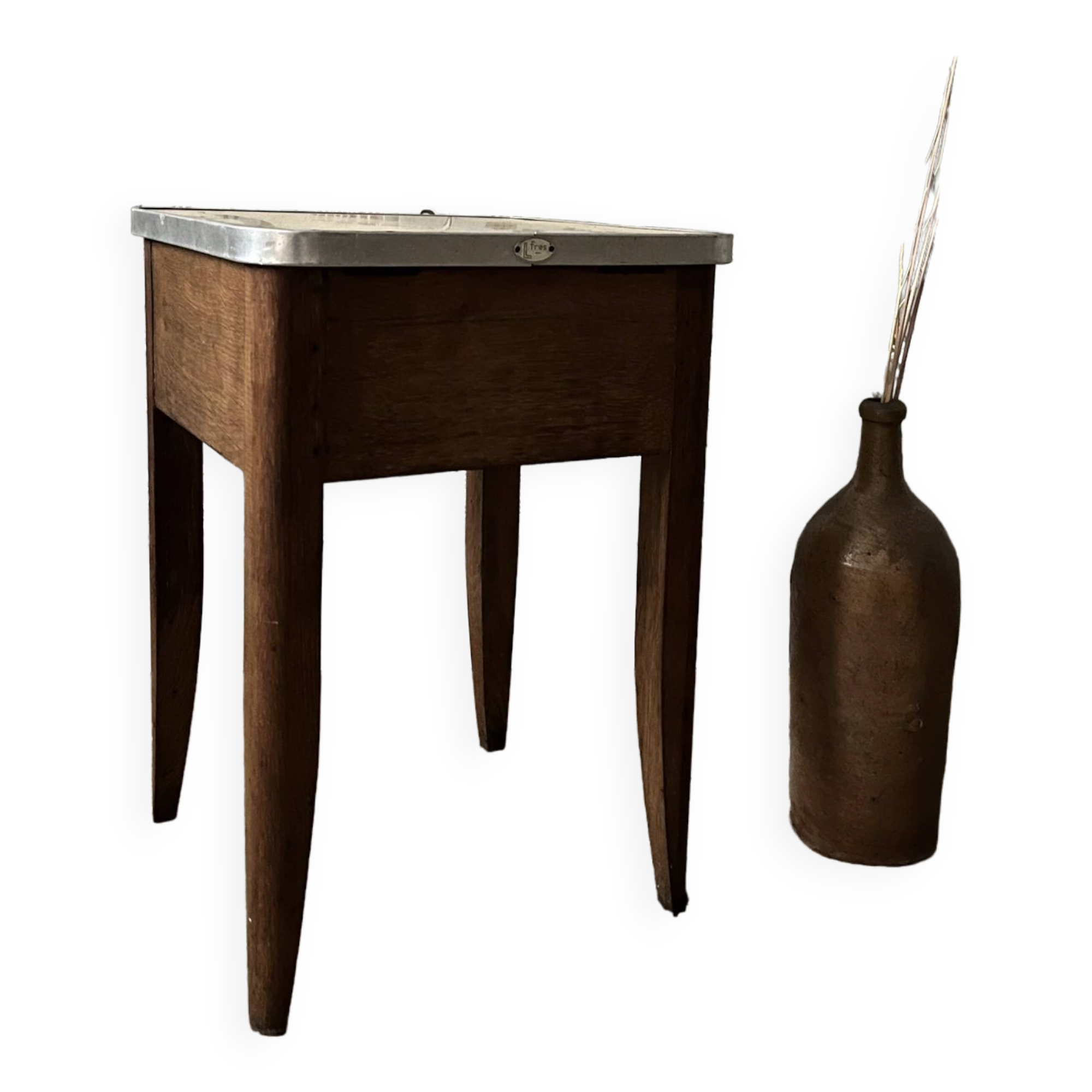 Wooden and formica stool (renovated)