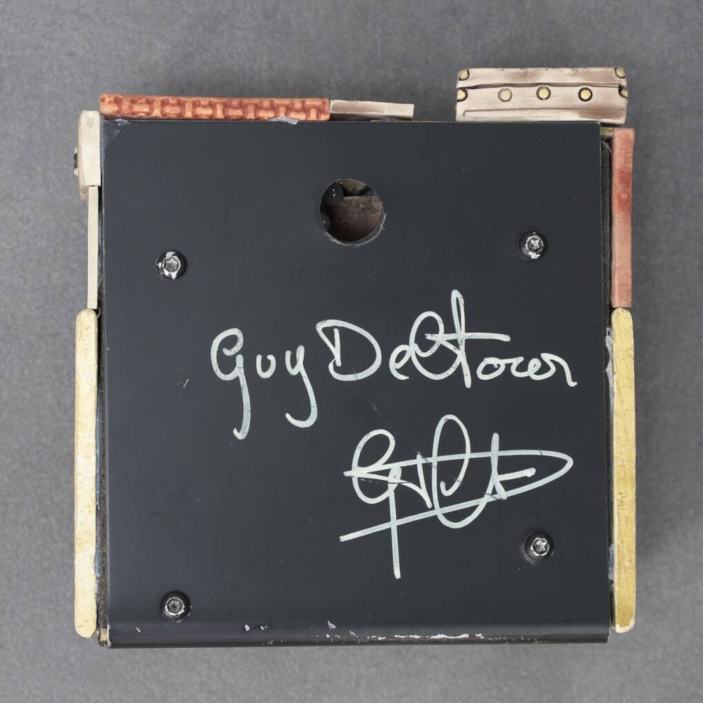 Set of 4 Vibrant Sculptures by Guy Deltour – Contemporary Belgian Art, 2000