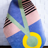 Tufted wool rug Modern Light Handmade 120 x 180 cm