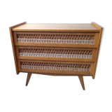 Commode en rotin