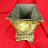 Empire patinated copper planter
