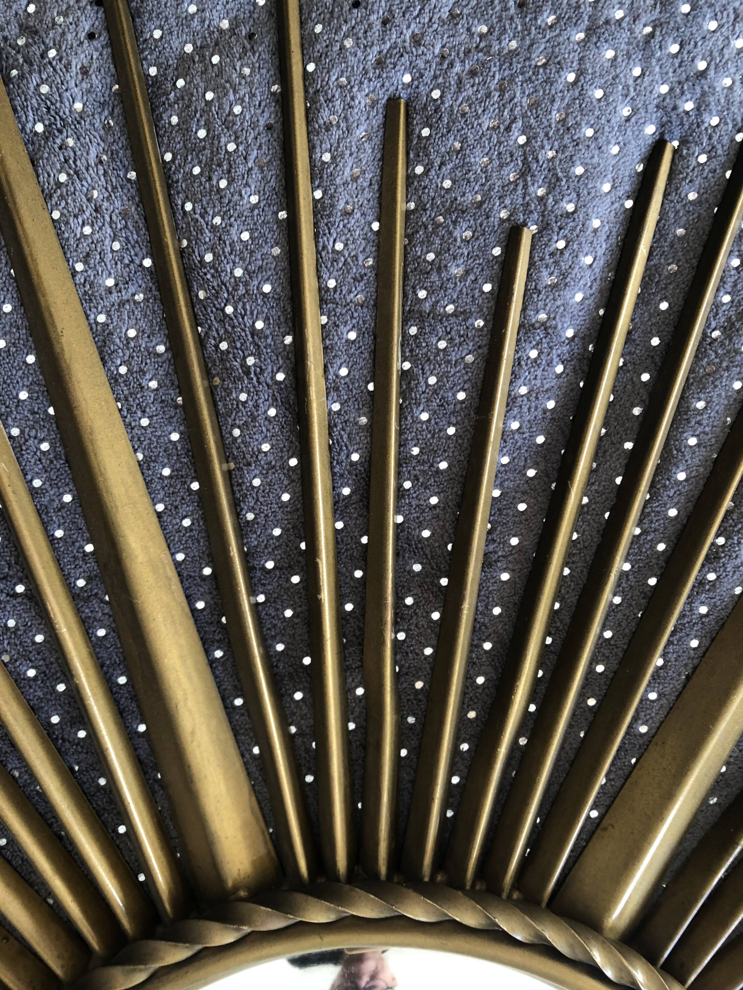 Mirror Chaty Vallauris curved 60s