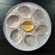 Lot de 4 assiettes à huîtres