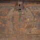Antique solid wood chest (1830s) #34
