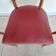 red bridge chair
