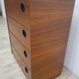 Vintage Teak shoe cabinet, Denmark, 1950s.