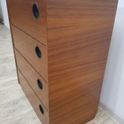 Vintage Teak shoe cabinet, Denmark, 1950s.