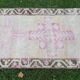 Vintage Turkish hallway rug 92x380 cm