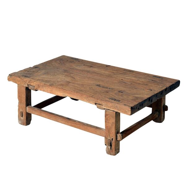 Fuzhou - Petite table basse chinoise ancienne en orme n°5