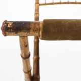 Chaise pliante ancienne 1850