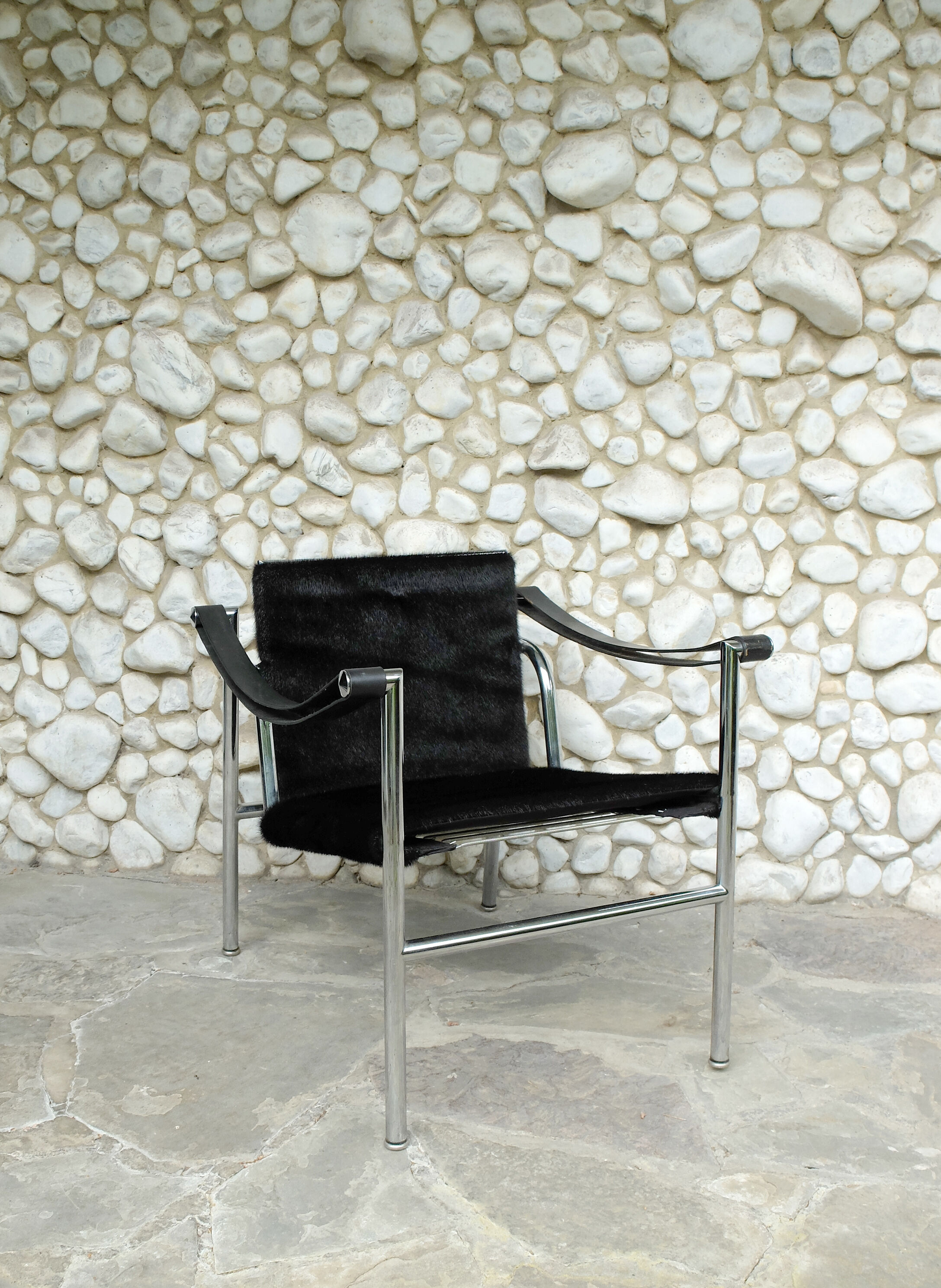 Armchair LC1 No.1395 by Le Corbusier, Pierre Jeanneret, Charlotte Perriand Cassina, 1960