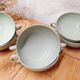 6 bowls of Wedgewood Celadon broths