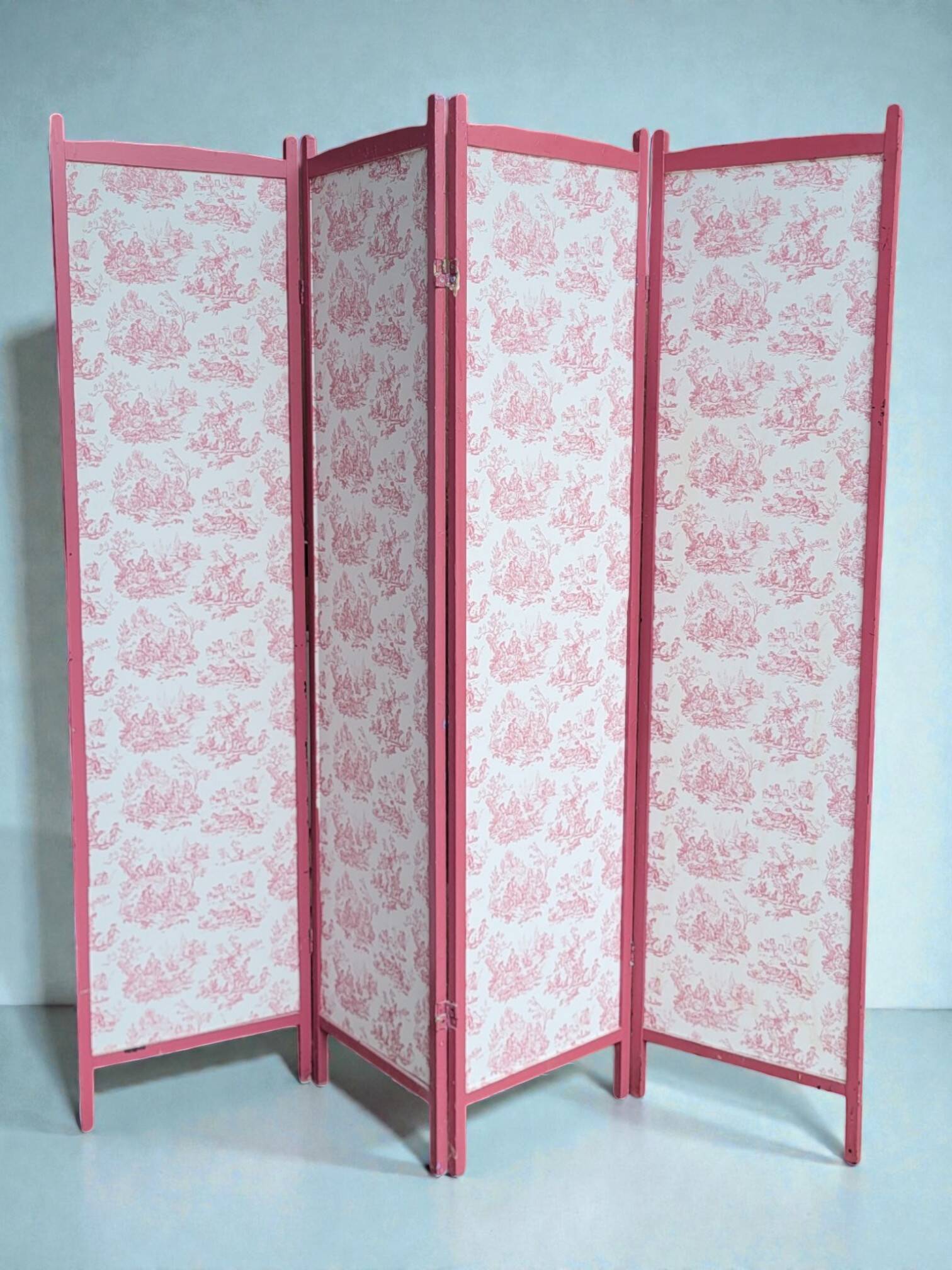 4-panel wooden screen