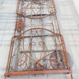 Old wrought iron bed - 19th century