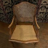 Regency canned armchair