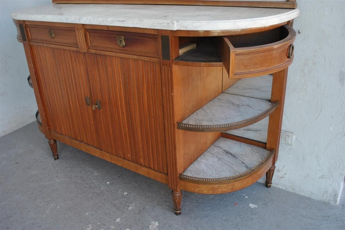 Hairdresser to scraper bronze Louis XVI style 1900