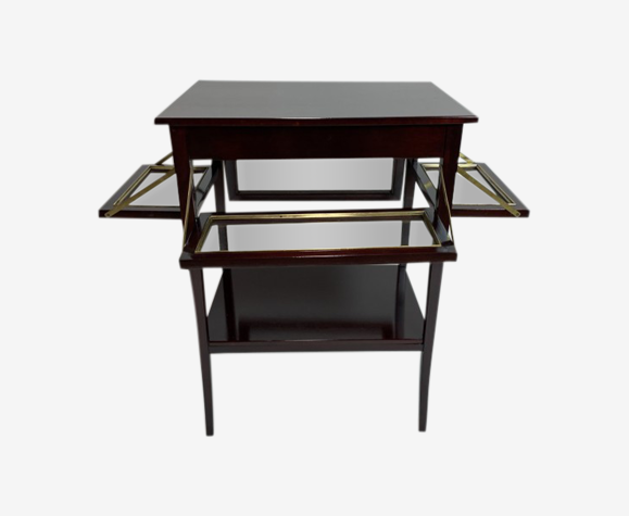 Table d'appoint avec des étagères pliante