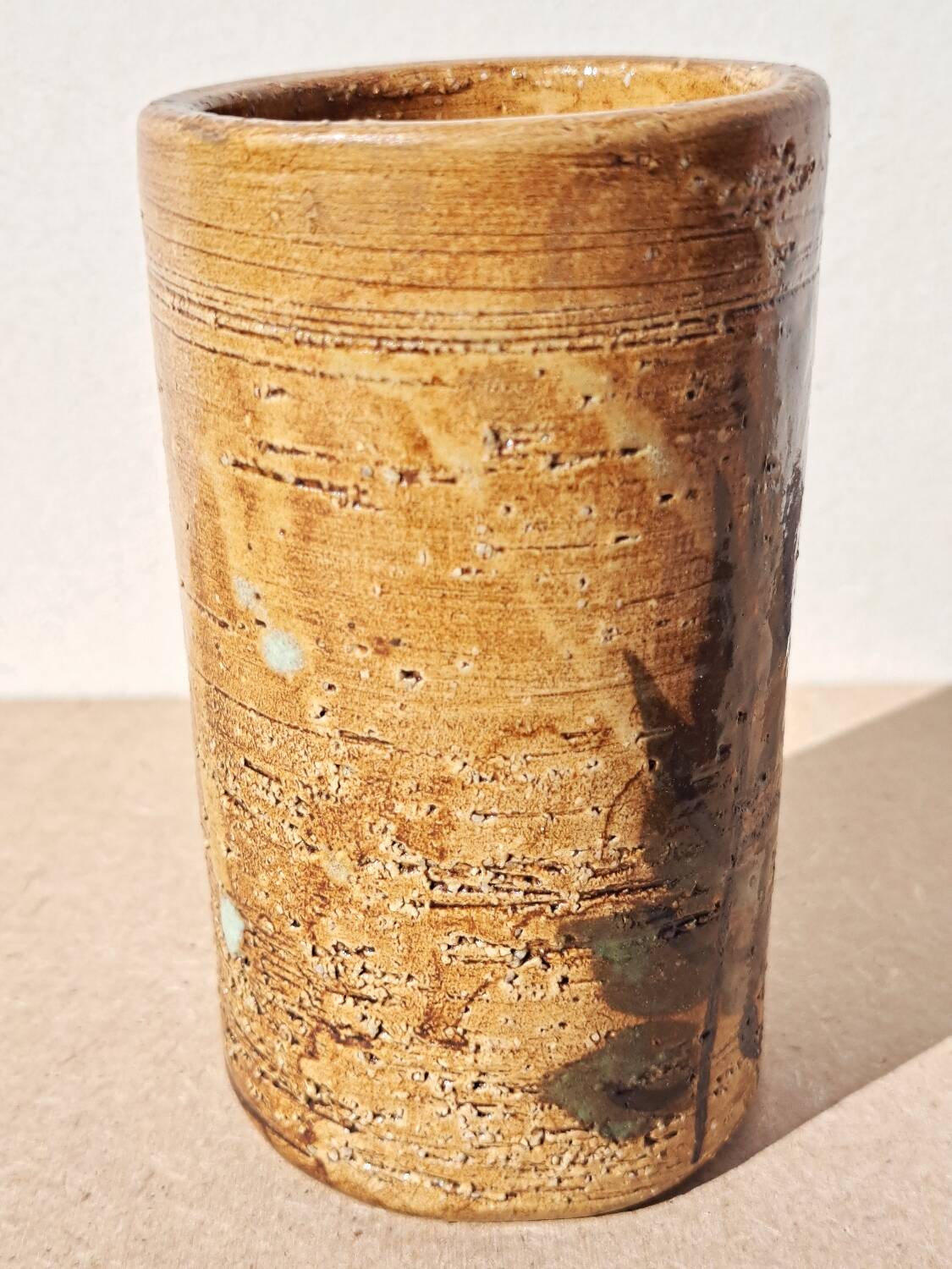 Vase vintage signé Le Trident Vallauris