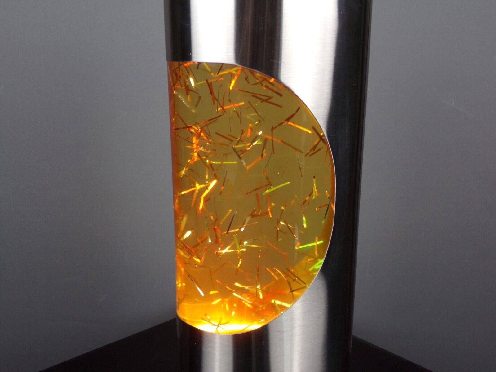 Vintage Glitter Lamp • Glitter Lamp • Space Age • 1970