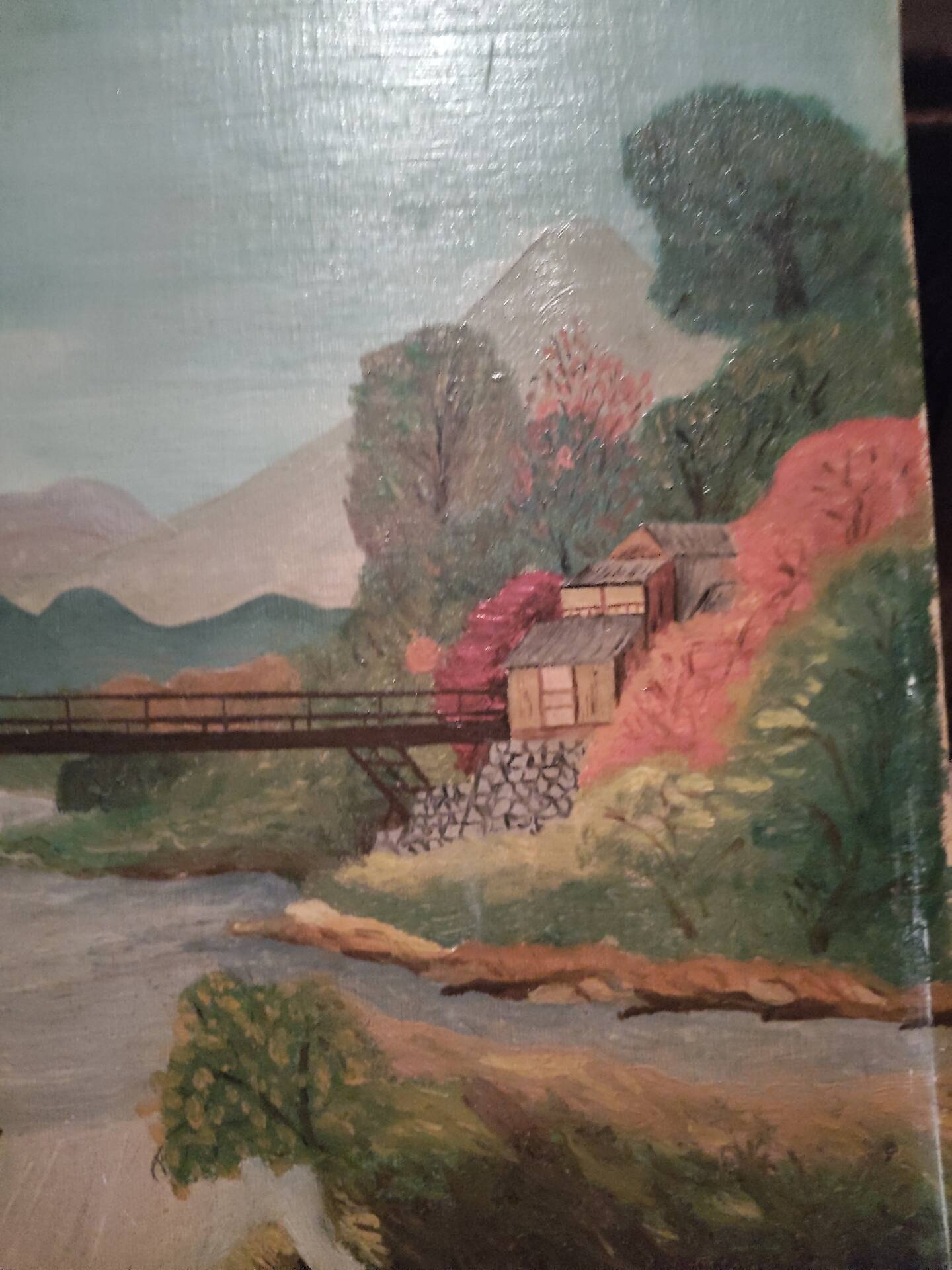 Oil on canvas board signed G. Vedel, 1958