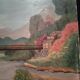 Oil on canvas board signed G. Vedel, 1958