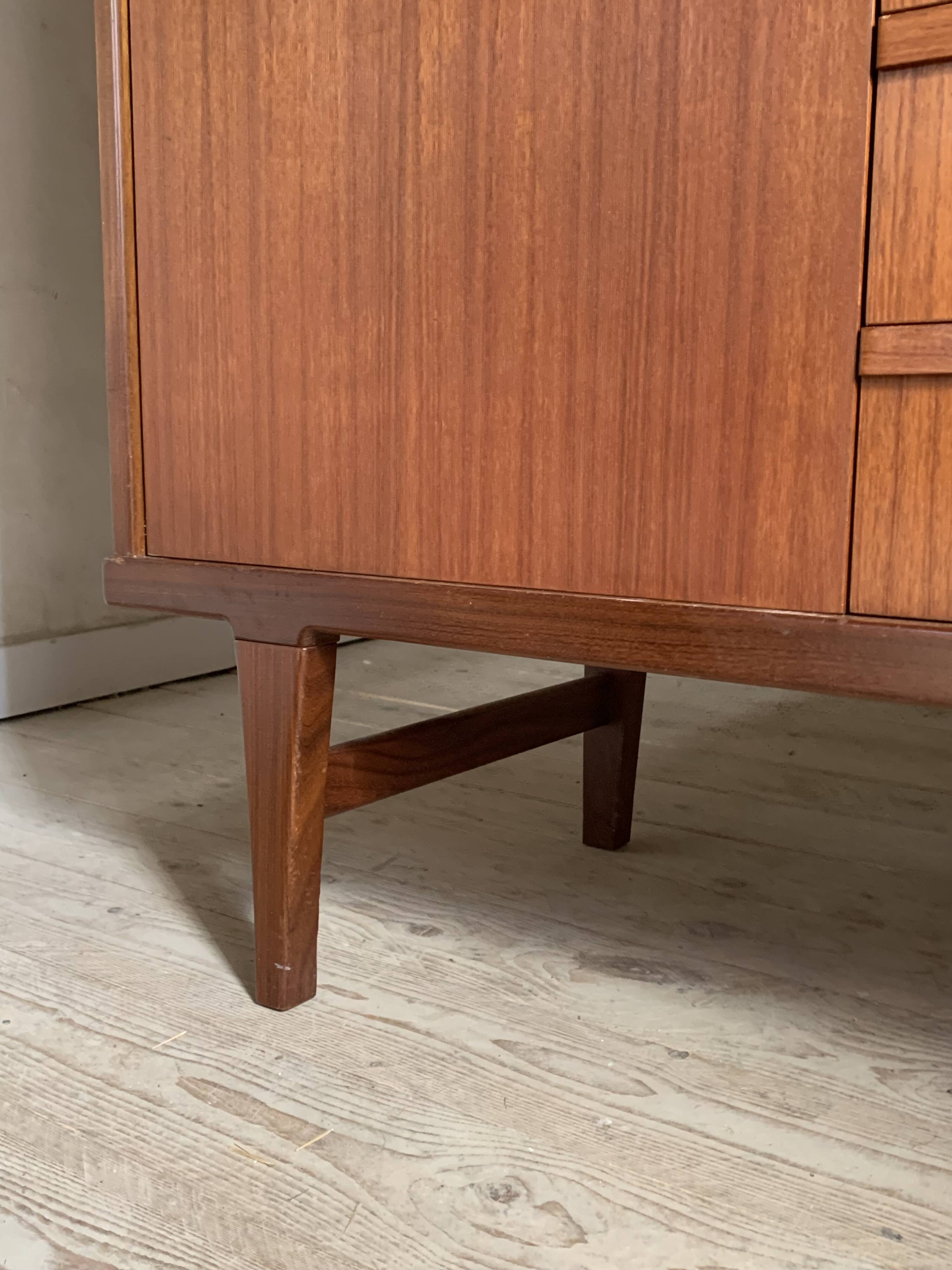 Vintage Scandinavian teak wardrobe