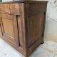 Buffet bas en bois massif sur roulettes – style industriel & campagne