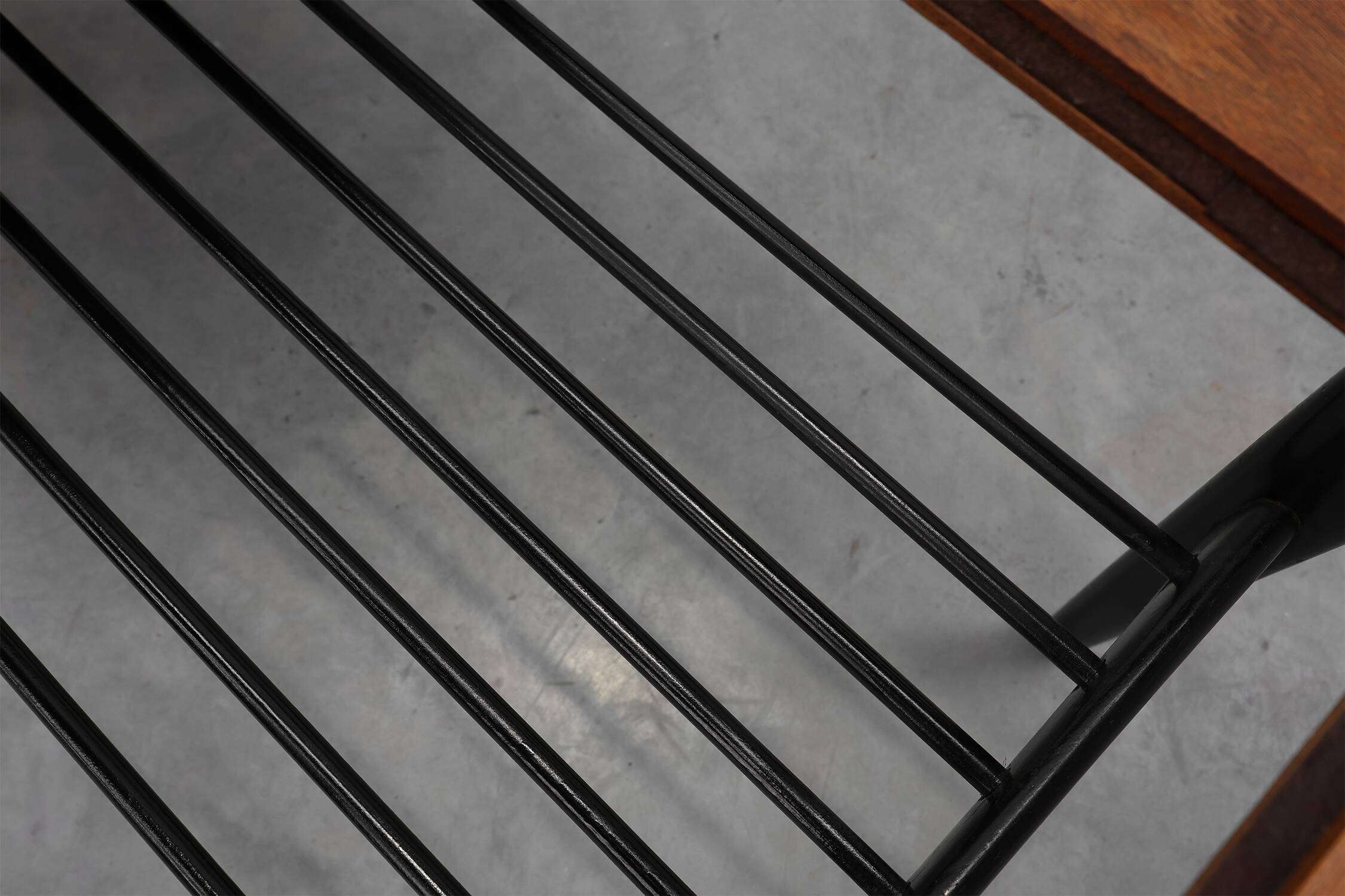 Coffee Table model 210, teak wood and ceramic,by Alfred Hendrickx, Belform