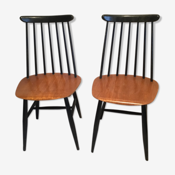Pair of 'Fanett' chairs by Ilmari Tapiovaara