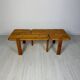 60s Set of 2 vintage Danish Pine Coffee Tables by Aksel Kjersgaard