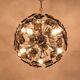 Cut glass Sputnik chandelier Fontana Arte Mid-20th century