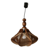 Scandinavian vintage wire pendant light
