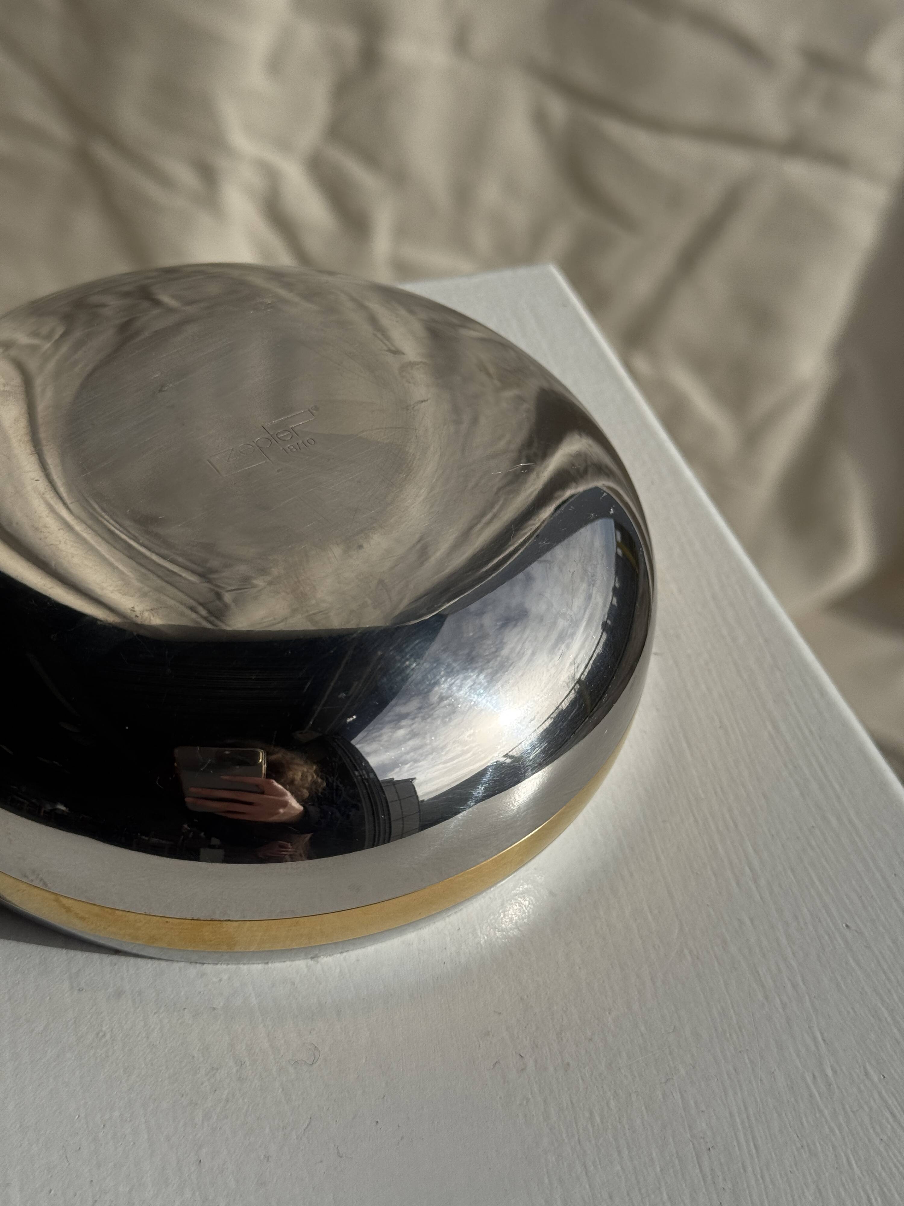 Small vintage Zepter bowl in 18/10 stainless steel