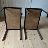 Paire de tables d’appoint carreaux Belarti