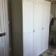 Antique Parisian 3-door wardrobe