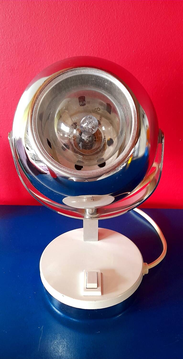 Lampe à poser,space age  eye Ball 70s