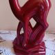Bibelot Biche Saint Clément Rouge / bordeaux en céramique
Art Déco