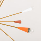 Italian colorful sputnik chandelier