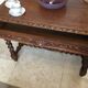 Louis XIII style office, feet turned
