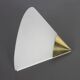 Pair of opaline glass wall lights designed by Limburg, Germany.