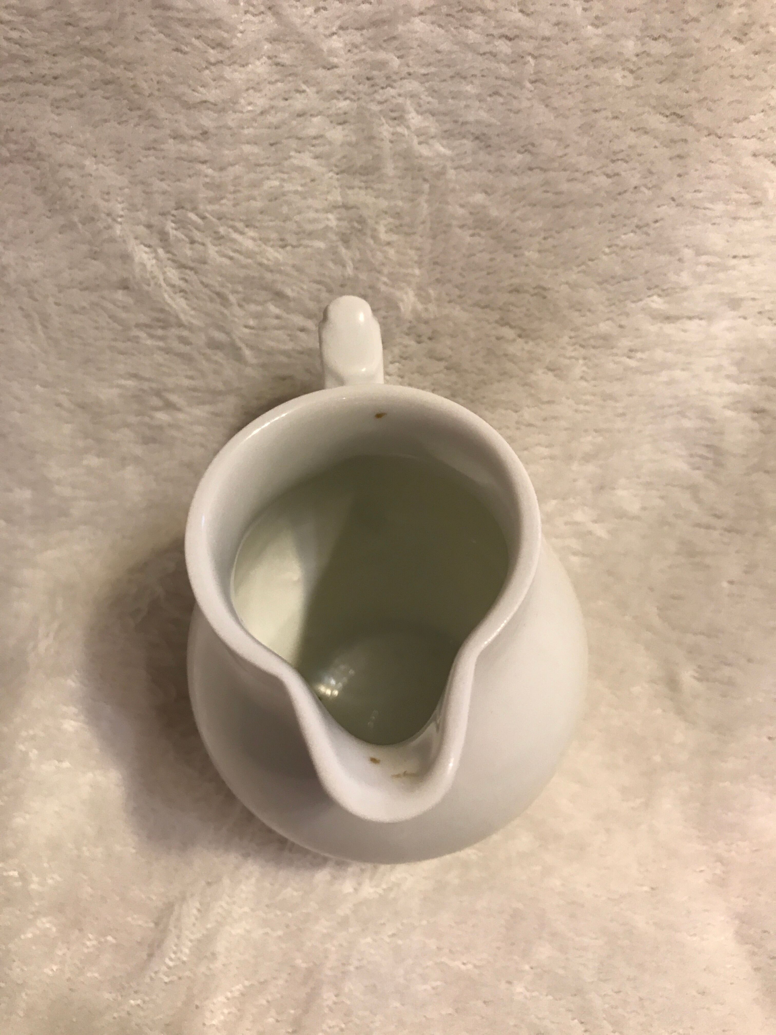 Pot à lait monogrammé