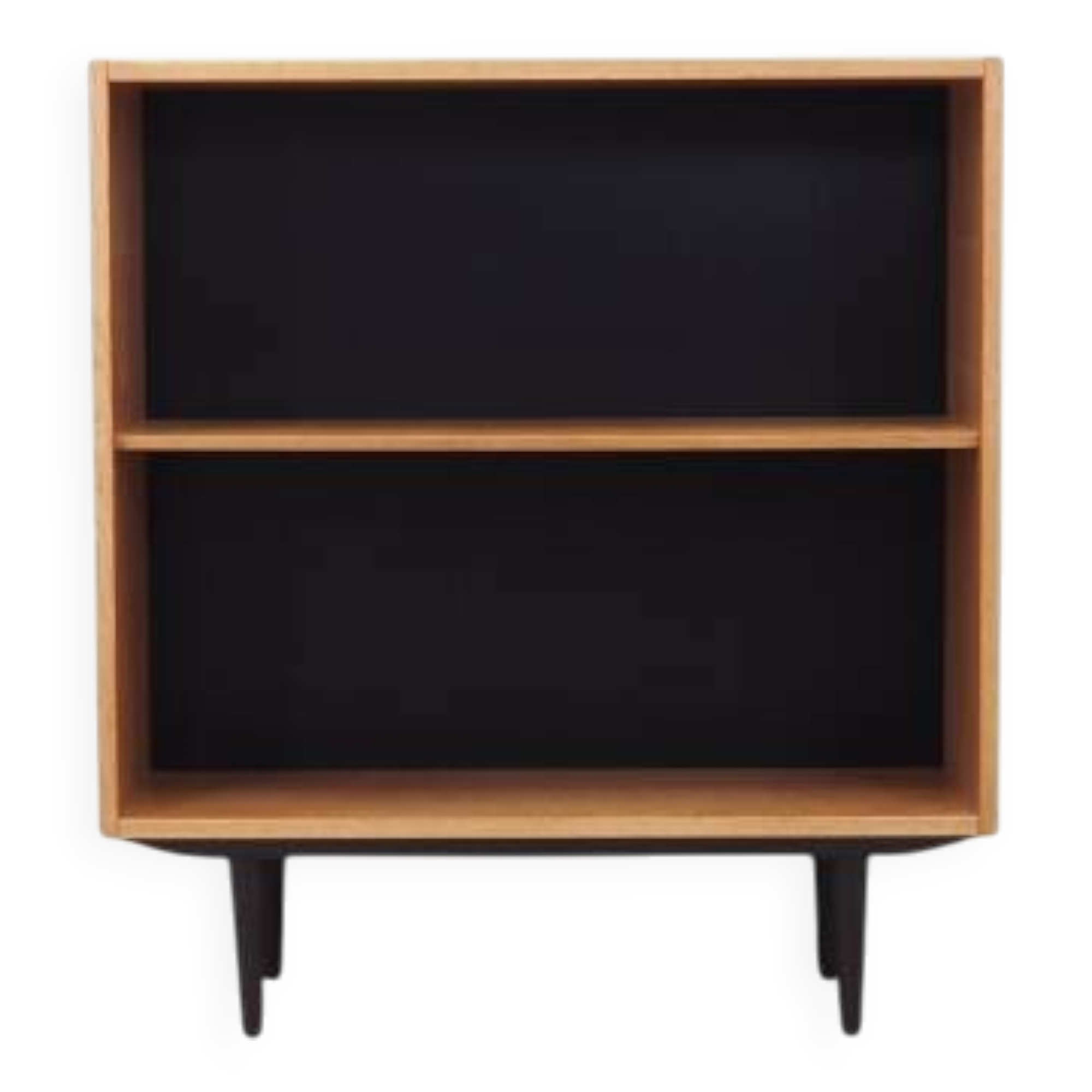 Bibliothèque en frêne, design danois, années 1970, production : Danemark