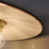 Suspension in enamelled sheet metal 1950