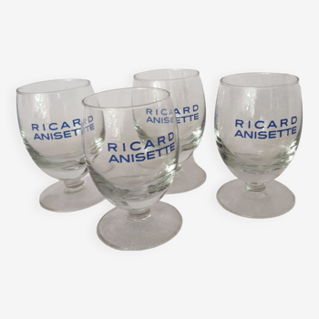 Ricard Anisette glasses