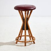 Tabouret de bar en bambou (mk10412)